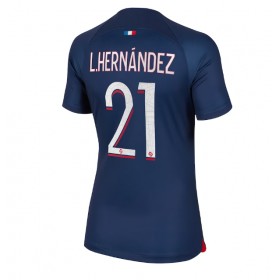 Paris Saint-Germain Lucas Hernandez #21 Heimtrikot 2023-24 Kurzarm